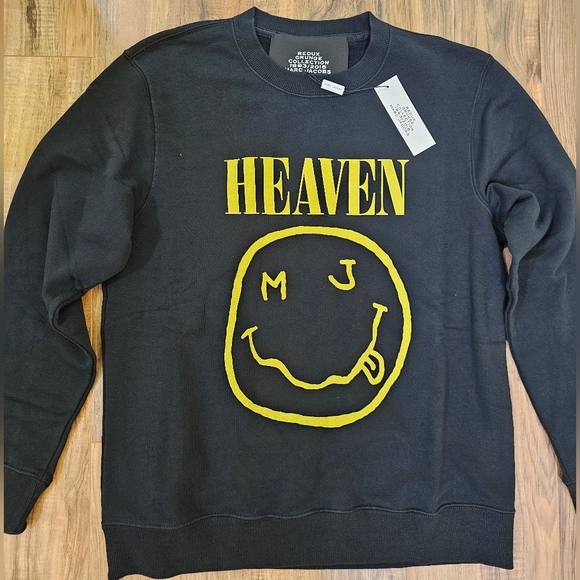New Marc Jacobs Redux Grunge Collection Heaven Sweatshirt